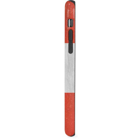 Distressed Austria Flag iPhone XR Pro Case